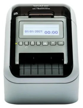 Brother QL-820NWBc / Tlačiareň samolepiacich štítkov / 300 x 300 DPI / USB / LAN / Wi-Fi / Bluetooth (QL820NWBCUA1)
