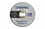 Drusné kotoučky SpeedClic Dremel SC541, O 38 mm, 2 ks