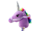 Mamido Jednorožec na tyči Hobby Horse so zvukmi fialový