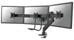 Neomounts NM-D775DX3 čierna / Držiak pre 3 monitory / 17-27" / svorka / plný pohyb (NM-D775DX3BLACK)