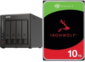 Qnap TS-453E-8G + Seagate IronWolf 10TB (ST10000VN000)