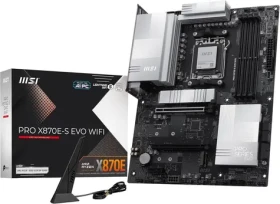 MSI PRE X870E-S EVO WIFI čierna / Základná doska / AMD X870E / DDR5 / SATA III RAID / 5G LAN / M.2 / sc. AM5 / ATX (7E86-003R)