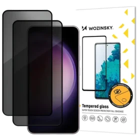 Wozinsky Privacy Glass Tvrdené sklo pre Samsung Galaxy M56 / Ochranné sklo / Privacy filter / 2 ks