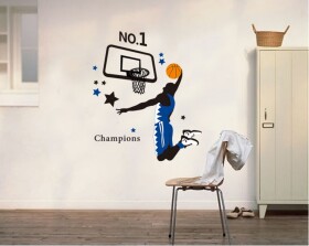 Samolepka Basketbalista Veľkosť: 90 x 100 cm