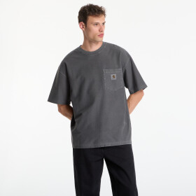 Tričko Carhartt WIP S/S Loose Pocket T-Shirt UNISEX Black Garment Dyed XXL