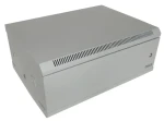 Xtendlan Nástenný rozvádzač 4U šedá / Nástenný rozvádzač / 600×450 mm / jednodielny / plné dvere (WS-4U-64-FS-GREY P)