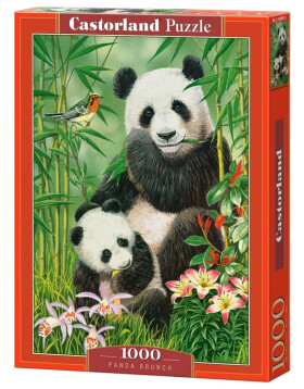 Mamido Puzzle 1000 dielikov Panda na brunchi