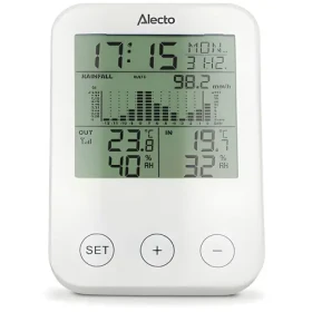Alecto WS-1200 čierna, šedá / Meteostanica / bezdrôtový senzor / dosah 30 m / LCD 8,9 cm (WS-1200)