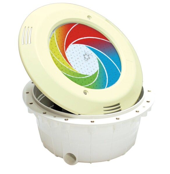 Vagnerpool Podvodný svetlomet VA LED RGB farebné, PF, 12 V; 16 W, piesková farba, pre betónové bazény