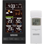 Eurochron EFWS S250 digitálna bezdrôtová meteostanica, předpověď pro 12 až 24 hodín; EFWS S250