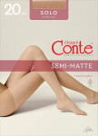 Conte Solo 20 den pančuchy 5-XL nero 5-XL