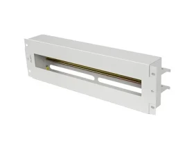 Lanberg 19" 3U napäťový rozvádzač TS-35 sivý / Rozvádzač do racku / DIN lišta / 3U (AK-VDP103-S)
