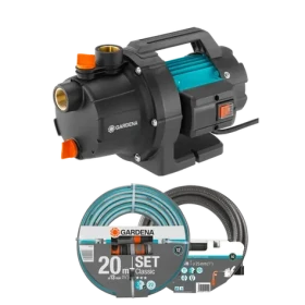 Gardena 09011-47 Záhradné čerpadlo 3000/4 BASIC - súprava / 600 W / 3000 l/h / 3.5 bar / 7 m (09011-47)