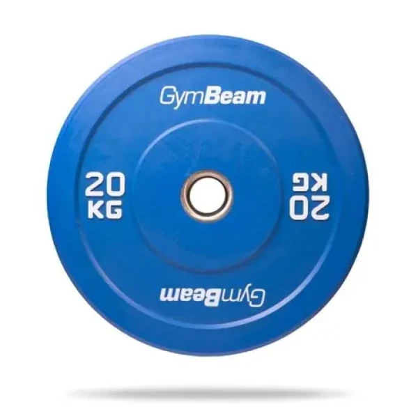 Gumový kotúč Bumper 51 mm - GymBeam (modrá) (105655-4-20kg)