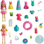 Mattel Polly Pocket veľká sada oblečkov a doplnkov bazén