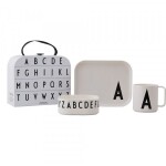 DESIGN LETTERS Detská sada riadu kufríku Suitcase For Kids