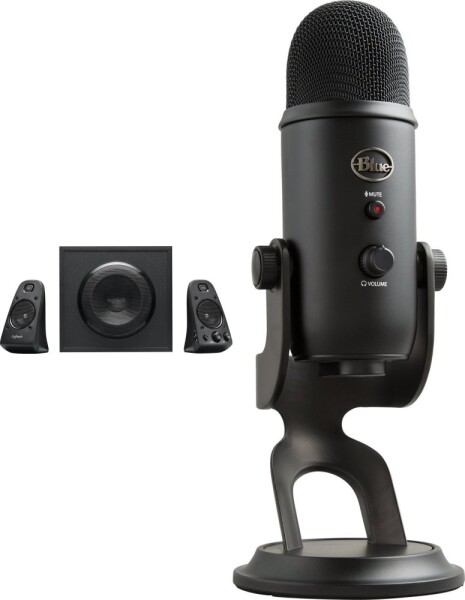 Logitech Z623 (980-000403) + Yeti USB Blackout (988-000229)