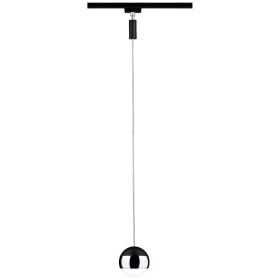 Paulmann Pendel Capsule svietidlo pre lištové systémy (230 V) URail 6 W LED čierna (matná), chróm; 96806