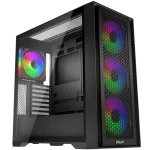 Evolveo Rhino čierna / PC skriňa / Big Tower / ATX/E-ATX/mATX/ITX / ARGB / bez zdroja / priehľadná bočnica (RHINO-BK-4)