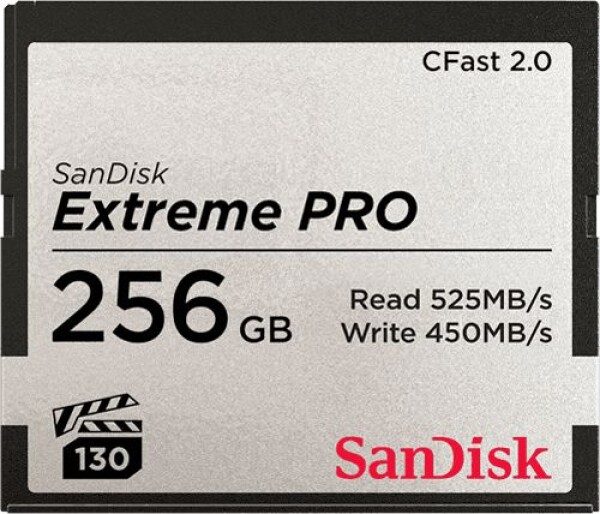 SanDisk Extreme PRO CFast 256 GB (SDCFSP-256G-G46D)