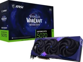 MSI GeForce RTX 5070 12G WORLD of Warcraft Midnight Void Edition OC / 12GB GDDR7 / PCI-E / 3x DP + 1x HDMI (912-V532-251)