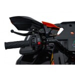 Mamido Detská benzínová štvorkolka RamiGO PRO RIDER 200CC oranžová