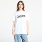 Tričko Carhartt WIP S/S Label Script T-Shirt UNISEX White S