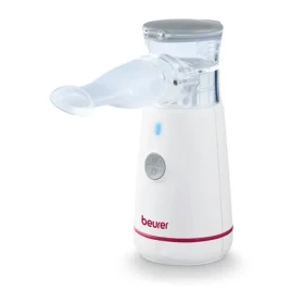 BEURER IH 47 biela / Ultrazvukový inhalátor / zásobník účinnej látky 10 ml / 0.25 ml-min / 600 mAh / 2.5 W (10389)