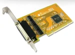 SUNIX SER5056A-B / Radič / PCI / 4X sériový Port RS-232 / plný aj nízky profil (SER5056A-B)