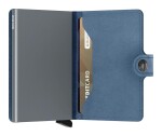 Kožená mini peňaženka Secrid Miniwallet Original Ice Blue