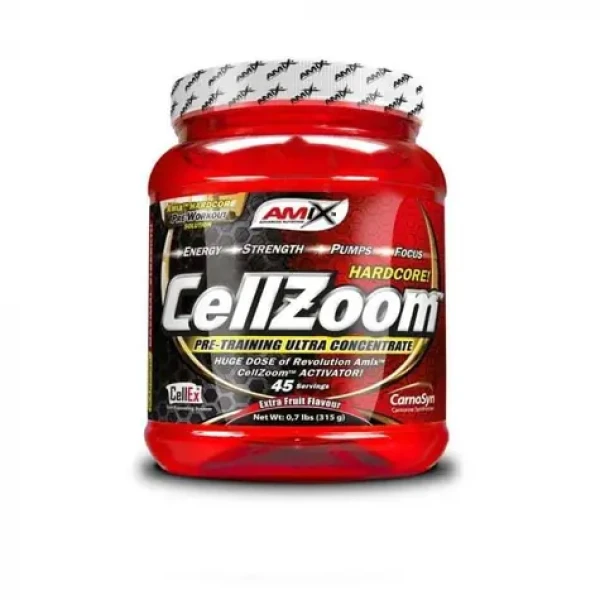 CellZoom Hardcore - Amix (ovocný punč, 315 g) (8047-1-fruit-punch)