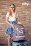 BAAGL Skate Kuromi Grey GRS / Školský batoh / do 900 g / od 3. triedy / 3 komory / 15 "notebook