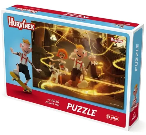EFKO Puzzle Hurvínek a kúzelné múzeum: Útek