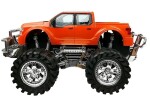 Mamido Súprava vozidla Red Monster Truck čierna BMW Odťahové vozidlo 58 cm