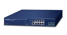 Planet MGS-6320-8T2X / Switch / L3 Managed / 8x GbE RJ45 / 4X 2,5G RJ45 / 2x SFP+ 10G (MGS-6320-8T2X)