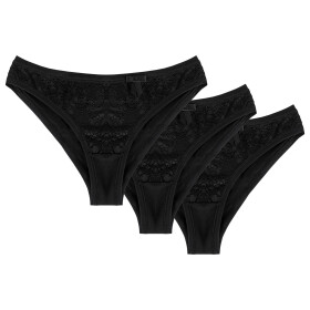 Wol-Bar Soft Pretty 3-pack farba:čierna M