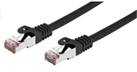 C-tech patchcord Cat6 FTP 0.5 m čierna (8954125014935)