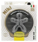 MrMrs Fragrance Niki Big Titanium Chrome New Car / Osviežovač vzduchu do auta / Vôňa nového auta (8053288297978)