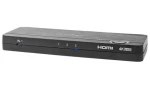 Nedis VCON6430AT prepínač KVM / USB-C + 2x HDMI vstup na 4X USB A + 1x HDMI výstup / 4K @ 60Hz / 18 Gbps (VCON6430AT)