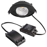 Deko Light 565357 Dione LED vstavané svetlo En.trieda 2021: F (A - G) LED pevne zabudované LED osvetlenie 8.50 W čierna; 565357
