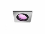 Philips Hue WACA Centura podhľadové LED svietidlo hranaté GU10 5.7W hliník / 350lm / 2000-6500K / RGB / IP20 (SKL000388949)