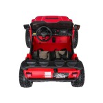 Mamido Elektrické autíčko Extreme Sport 4x4 s premenlivou veľkosťou červené