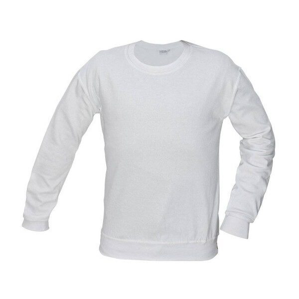 TOURS Unisex mikina biela S 0306000180001