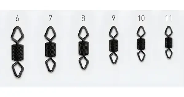 Suretti Rolling Diamond vrúbkovaný veľ. 6 / Obratlík / rybárske montáže
