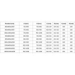 MEXEN/S - Lunar L sprchový kút päťboký krídlový ľavá 100 x 90, transparent, čierna 831L-100L-090P-70-00-L