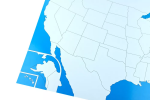 Moyo Montessori Moyo Montessori Kontrolná mapa - USA Nová - bez popisov