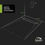 Laveo - Slim - sprchový žľab 100 cm COS_210D