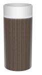 SAPHO - OASIS keramické umývadlo voľne stojace ø 40x89cm, biela/dub Pimento AS408-K2774