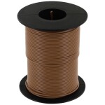 Econ connect KL025BR50 opletenie / lanko, 1 x 0.25 mm², hnedá, 50 m; KL025BR50