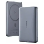 Baseus PicoGo AM41 titánová / Powerbanka / 10000 mAh / 27W / Qi2 / MagSafe